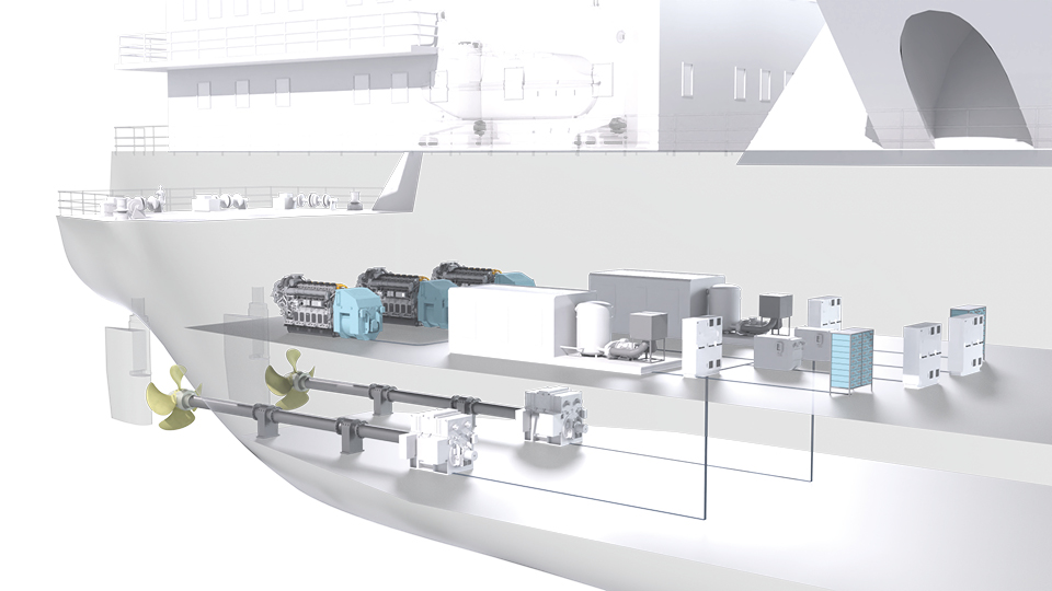 Dual fuel electric plus x-ray