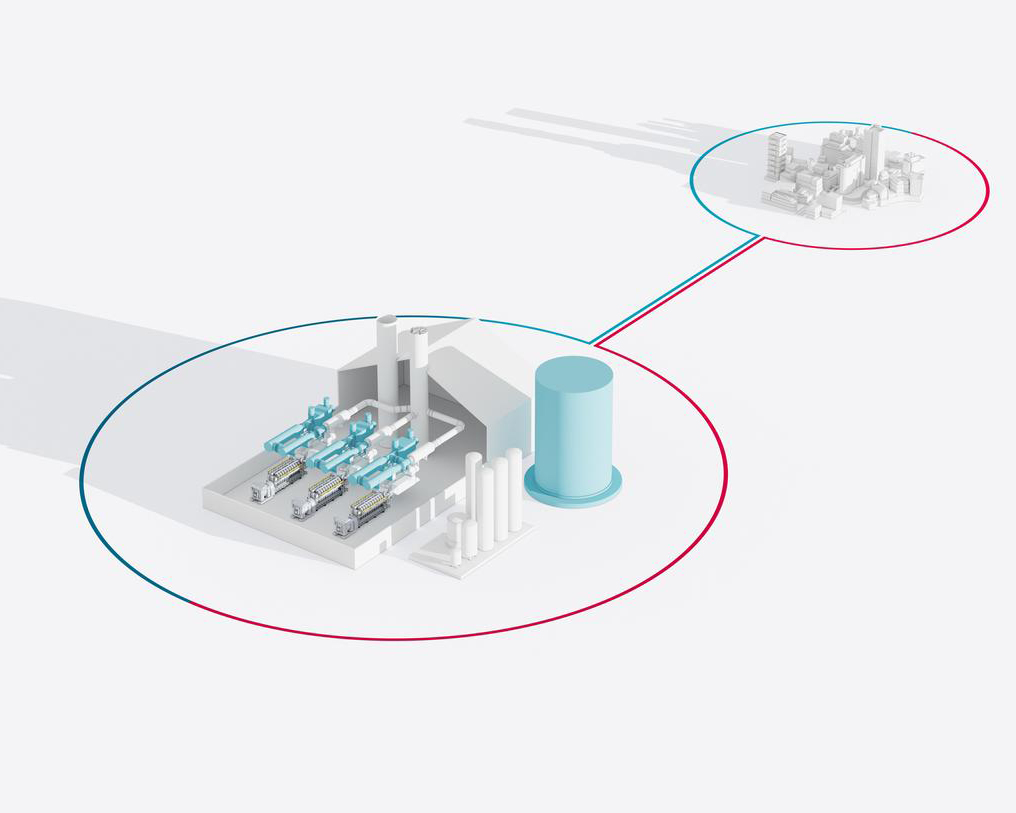 CHP with engines graphic