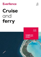Cruise and ferry brochure cover