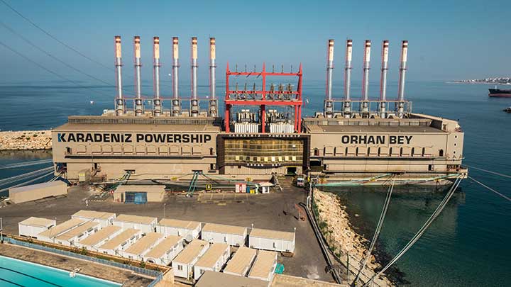 flowting power plant