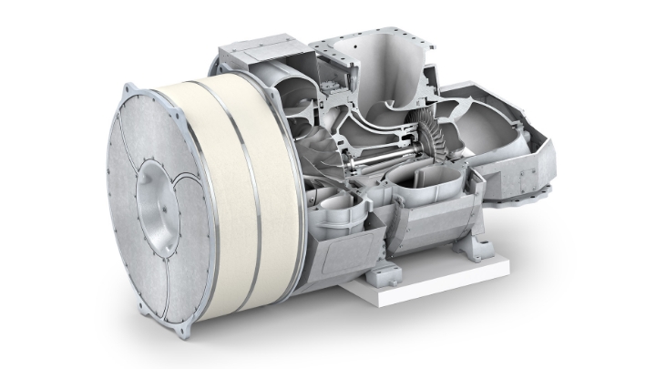 rendering of turbocharger