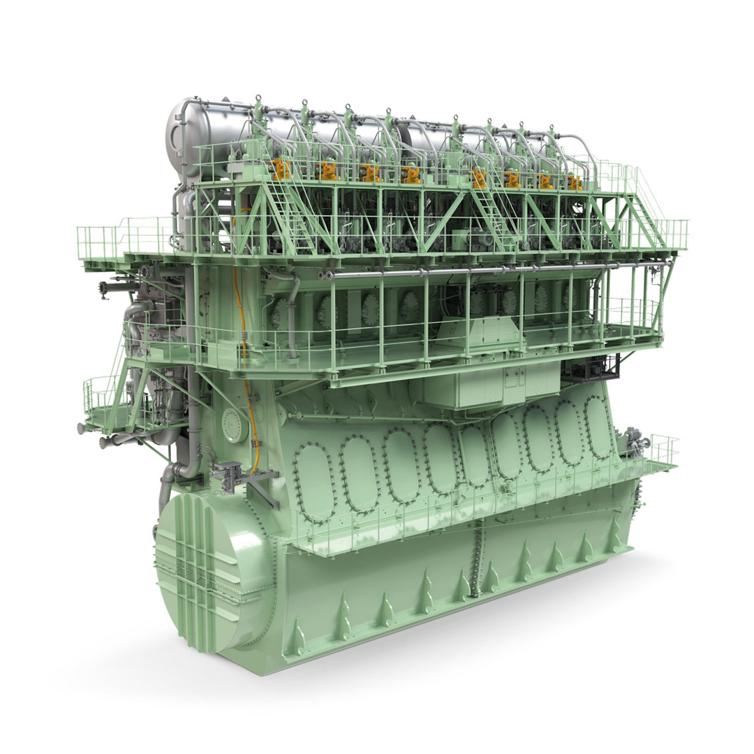 Everllence B&W ME-GI engine rendering