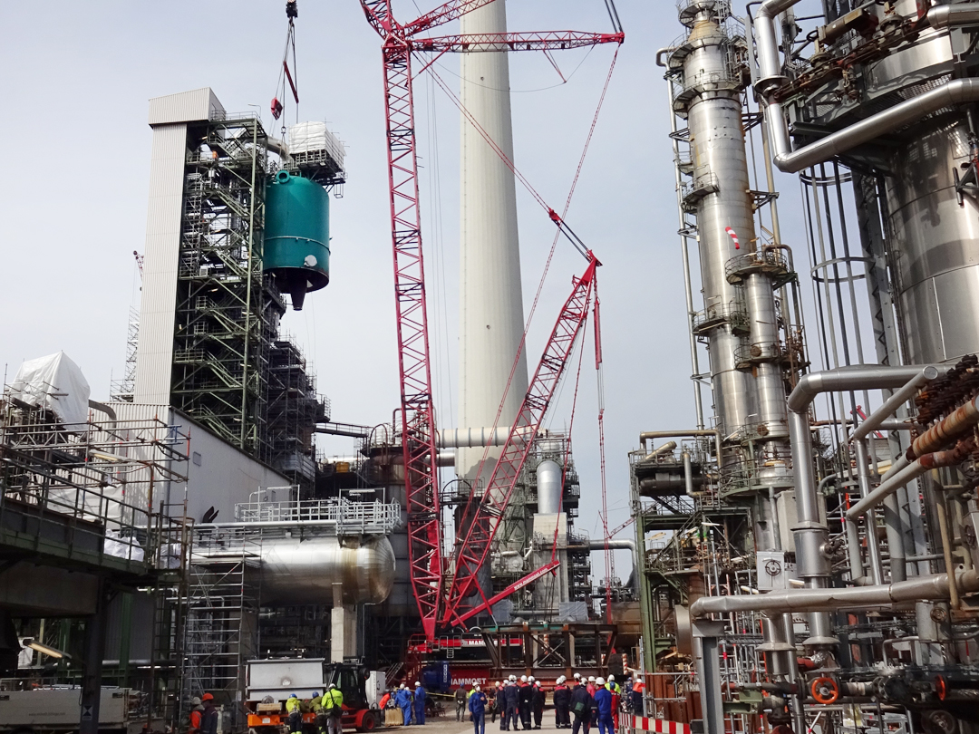 rendering of island in shape of Everllence logo