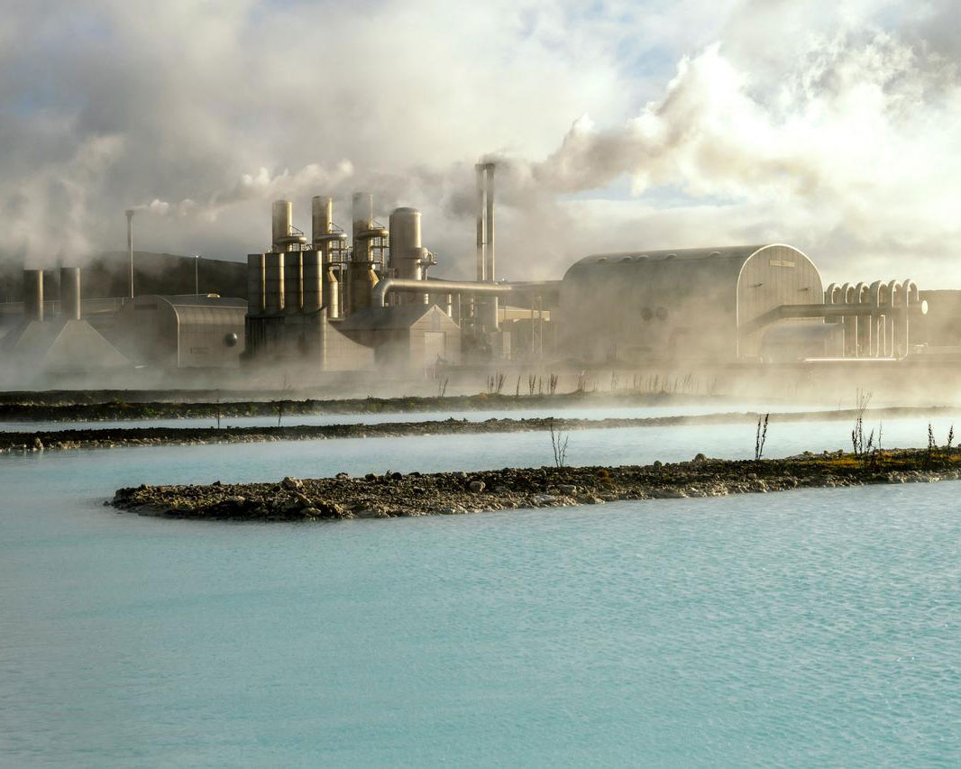 Powerplant in the mist