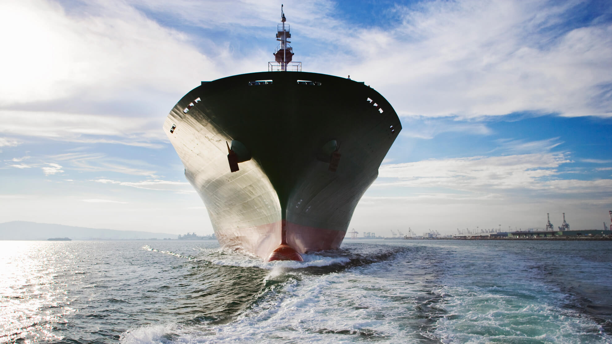 Picture of a ship bow