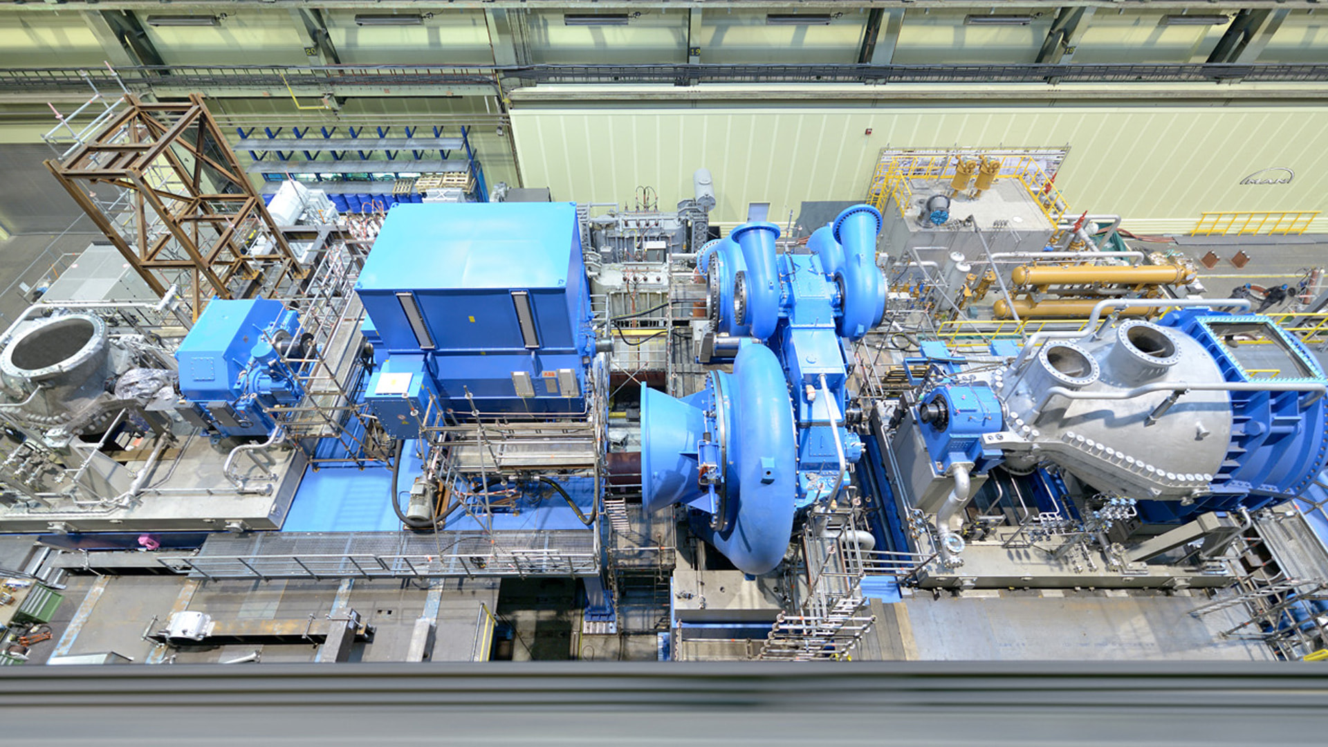 Process industry machinery trains