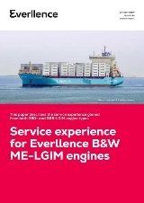 Cover brochure Service experience for Everllence B&W ME-LGIM engines