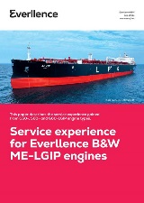 Cover brochure Service experience for Everllence B&W ME-LGIP engines