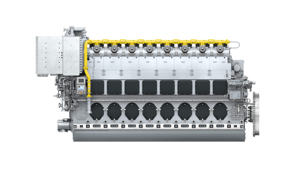 Rendering of the 51/60DF engine