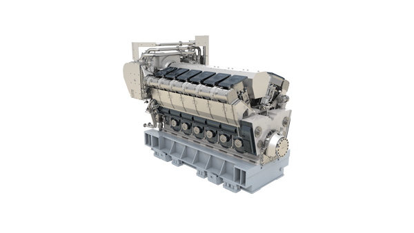 Rendering of the S.E.M.T. Pielstick PC2.6B engine