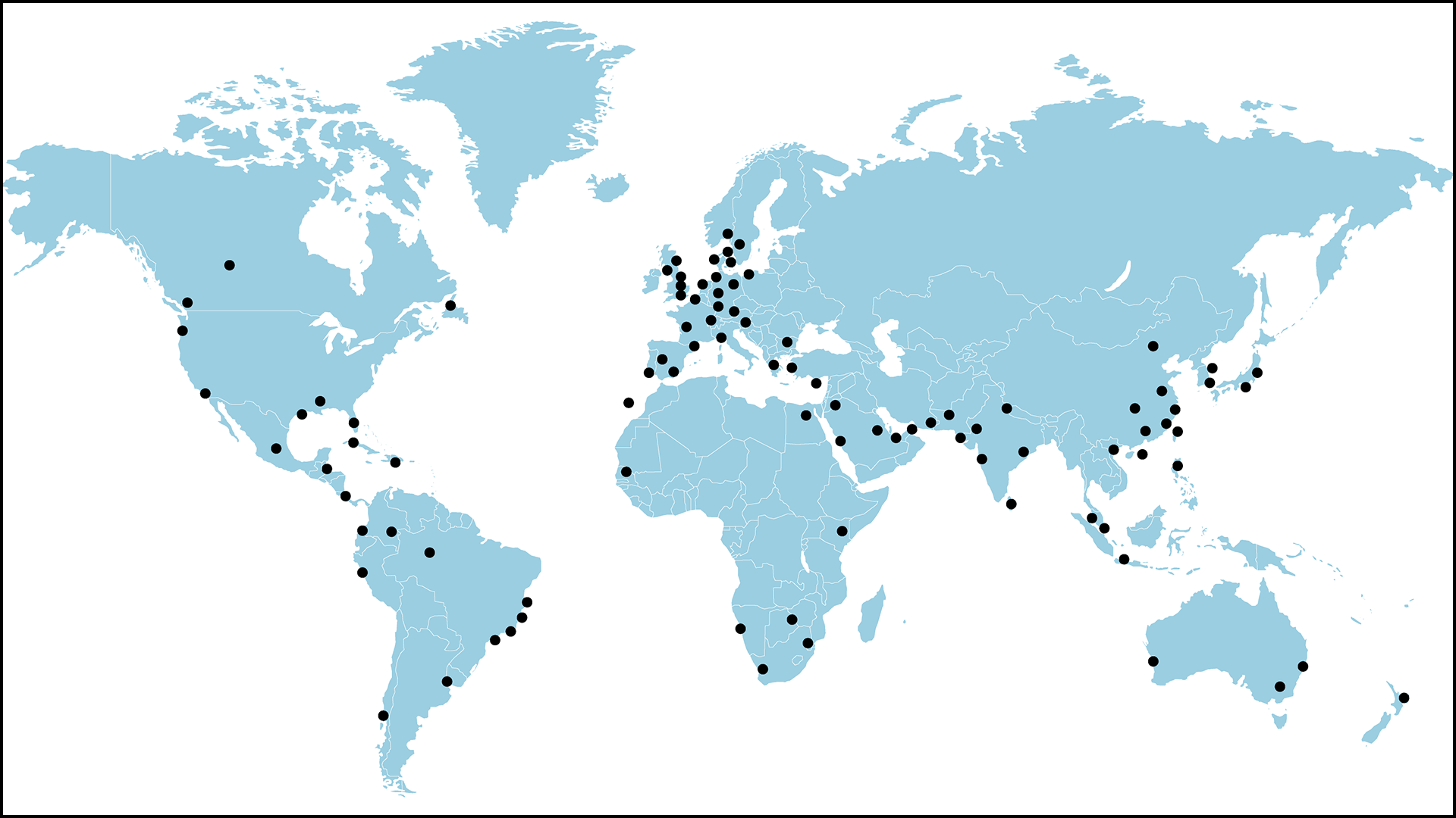 Illustration of world map