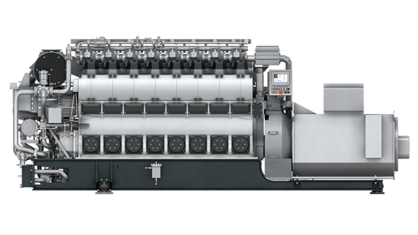 Rendering of the L23/30DF engine