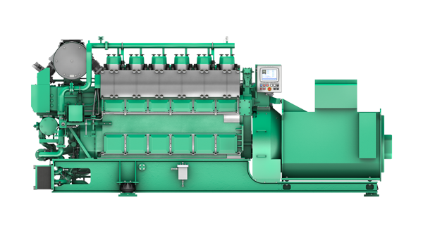 Rendering of the L23/30H Mk3 engine
