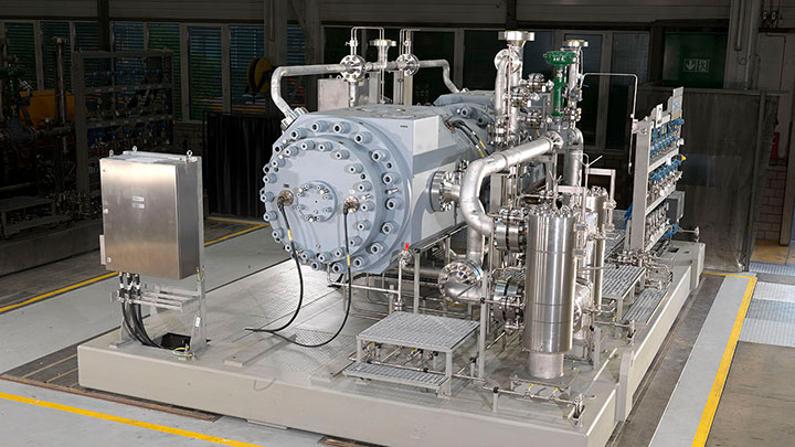 sample carbon compression