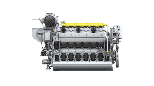 Rendering of the L35/44DF engine