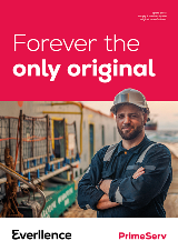 Cover image showing a service engineer looking into the camera