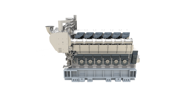 Rendering of the S.E.M.T. Pielstick PC2.6B engine