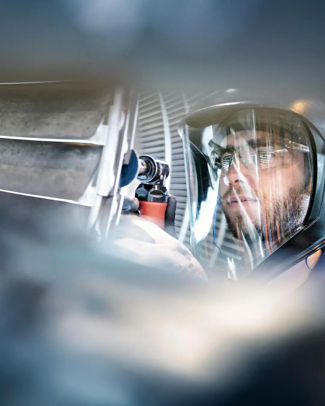 arrangement of spare parts